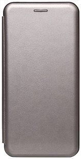 Чохол (книжка) BOSO для Xiaomi Redmi Note 10 / Note 10S - Grey