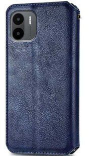 Чехол-книжка GETMAN Gallant для Xiaomi Redmi A1 / A2 - Navy Blue Cubic Style