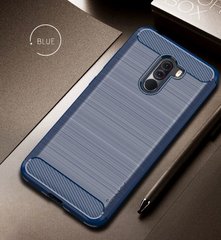 Силиконовый чехол Ipaky Slim для Xiaomi Pocophone F1 - Dark Blue