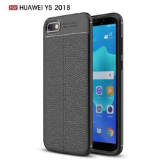 Защитный чехол Hybrid Leather для Huawei Honor 7A - Blue