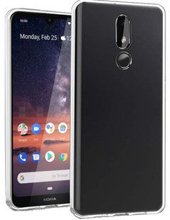 Прозрачный силиконовый чехол для Nokia 3.2