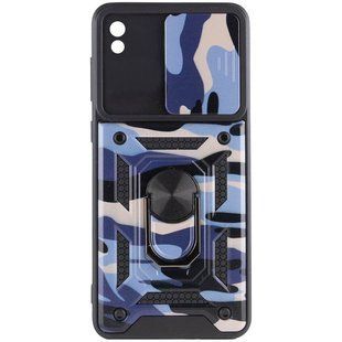 Удароміцний чохол GETMAN Ring для Xiaomi Redmi 9A - Camshield Grey
