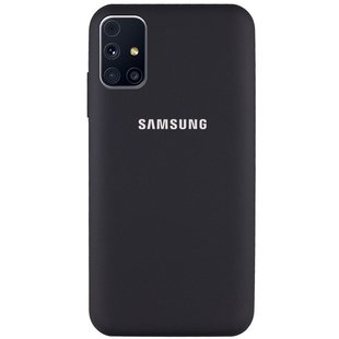 Чехол Premium Silicone Cover для Samsung Galaxy M31s - Black