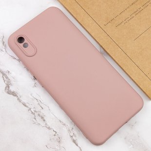 Чехол Silicone Cover Full Protective для Xiaomi Redmi 9A - Pink