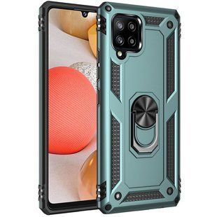 Ударостійкий чохол GETMAN Ring для Samsung Galaxy M32 - Green
