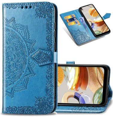 Чехол книжка JR Art Series для Samsung Galaxy A03S - Blue