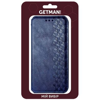 Чехол-книжка GETMAN Gallant для Xiaomi Redmi A1 / A2 - Navy Blue Cubic Style