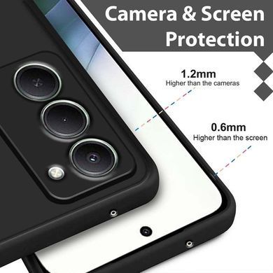 Защитный чехол Hybrid Silicone Case для Xiaomi Redmi 15 - Black