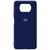 Чехол Silicone Cover Full Protective для Xiaomi Poco X3 NFC / Poco X3 Pro - Dark Blue