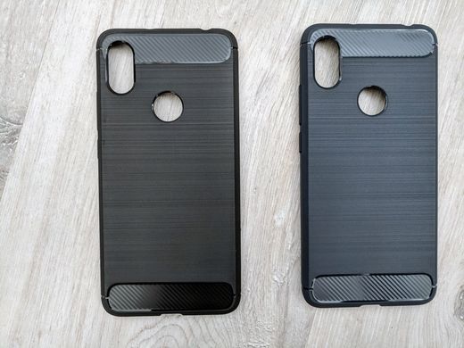 TPU чехол Carbon Series для Xiaomi Redmi S2 - Black