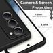 Защитный чехол Hybrid Silicone Case для Xiaomi Redmi 15 - Black (7140). Фото 6 из 9