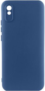 Чехол Silicone Cover Full Protective для Xiaomi Redmi 9A - Dark Blue