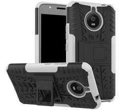 Противоударный чехол для Motorola Moto E4 Plus "белый"