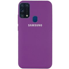 Чехол Original Silicone Cover для Samsung Galaxy M31 - Purple