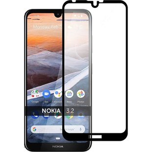 3D Full Glue защитное стекло для Nokia 3.2