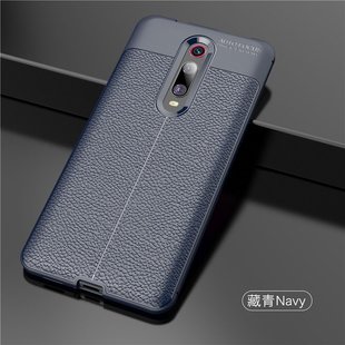 Чехол Hybrid Leather для Xiaomi Redmi K20/K20 Pro/Mi 9T - Blue