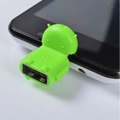 MicroUSB to USB-OTG адаптер - Yellow