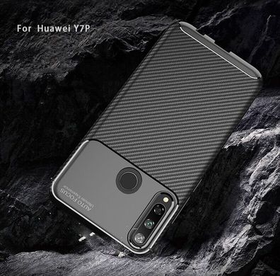 Чохол Premium Carbon для Huawei P40 Lite E/Y7p