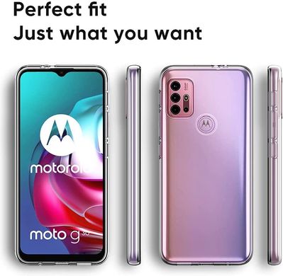 Ультратонкий силиконовый чехол для Motorola Moto G10 / G30