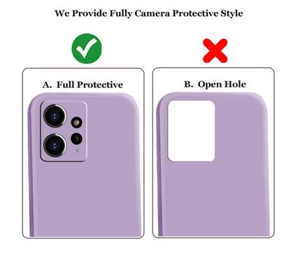 Защитный чехол Hybrid Premium Silicone Case для Xiaomi Redmi Note 12 - Purple