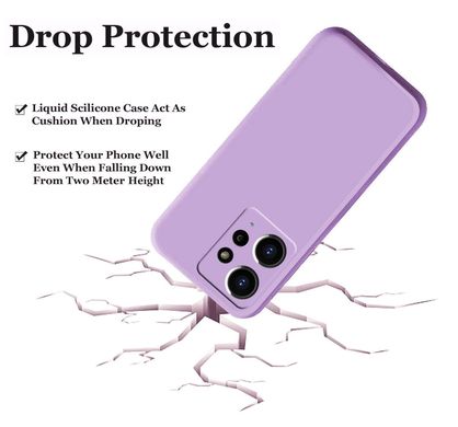 Захисний чохол Hybrid Premium Silicone Case для Xiaomi Redmi Note 12 - Purple