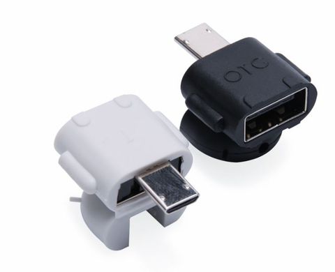 MicroUSB to USB-OTG адаптер