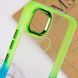 Чохол TPU+PC Color Frosted Frame для Xiaomi Redmi 9C - Green (13479). Фото 3 із 5