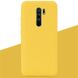 Силиконовый (TPU) чехол для Xiaomi Redmi 9 - Yellow (91941). Фото 1 из 3
