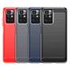TPU чехол Slim Carbon для Xiaomi Redmi 10 - Red (23685). Фото 5 из 5
