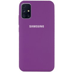 Чехол Premium Silicone Cover для Samsung Galaxy M31s - Purple
