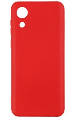 Силиконовый TPU чехол Premium Matte для Samsung Galaxy A03 Core - Red