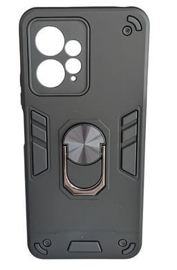 Ударопрочный чехол Transformer Ring для Xiaomi Redmi Note 12 - Navy Black