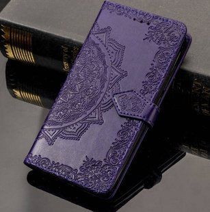 Чохол-книжка JR Art Series для Xiaomi Redmi Note 10 Pro - Purple