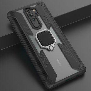 Удароміцний чохол Hybrid Combo Ring для Xiaomi Redmi 9 - Black