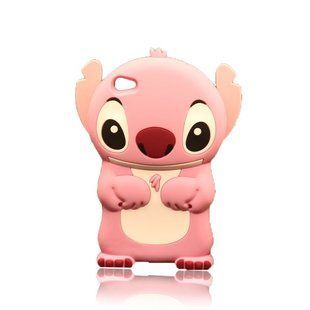 3D объемный чехол для Lenovo S60 - Стич розовый