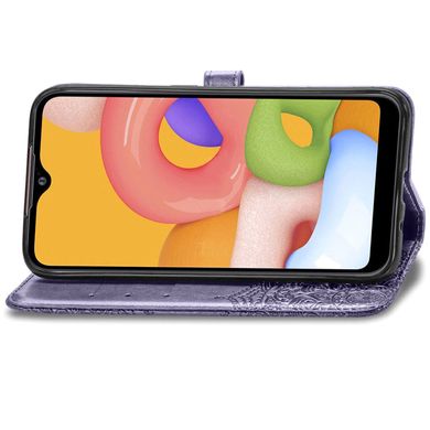 Чехол-книжка JR Art Series для Samsung Galaxy A01 - Purple