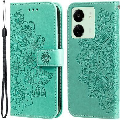 Чохол-книжка JR Art Series для Xiaomi Redmi 13C - Green