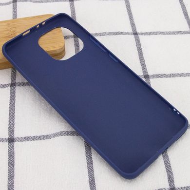 Силиконовый (TPU) чехол для Xiaomi Mi 11 Lite - Dark Blue