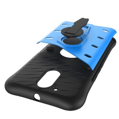 Защитный чехол Hybrid для Motorola Moto G4 / G4 Plus "синий"