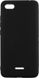 Матовый TPU чехол для Xiaomi Redmi 6A - Black (55331). Фото 1 из 6