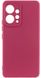 Защитный чехол Hybrid Premium Silicone Case для Xiaomi Redmi Note 12 - Dark Red (76823). Фото 1 из 5
