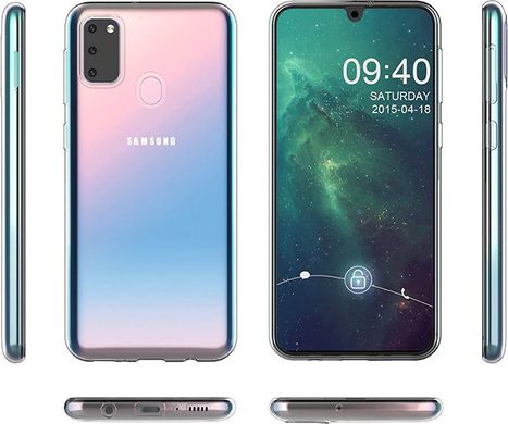 Ультратонкий силіконовий чохол для Samsung Galaxy M30s/M21