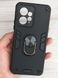Ударопрочный чехол Transformer Ring для Xiaomi Redmi Note 12 - Navy Black (56965). Фото 2 из 11