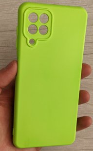 Защитный чехол Hybrid Silicone Case для Samsung Galaxy M32 / M22 - Light Green