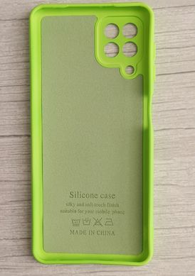 Захисний чохол Hybrid Silicone Case для Samsung Galaxy M32/M22 - Light Green
