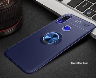 Чехол Hybrid Ring с магнитным держателем для Xiaomi Redmi 7 - Blue
