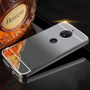 Металлический чехол для Motorola Moto E4 Plus - Silver