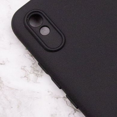 Чехол Silicone Cover Full Protective для Xiaomi Redmi 9A - Black