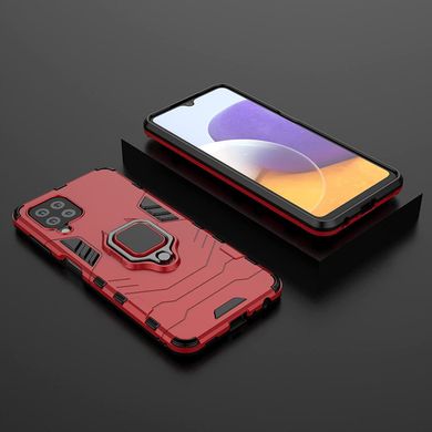 Ударопрочный чехол Transformer Ring для Samsung Galaxy M22 - Red