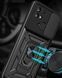 Удароміцний чохол Hybrid Ring Camshield для Xiaomi Redmi 10C - Black (5467). Фото 4 із 15